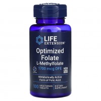 Optimized Folate L-Methylfolate 1700 mcg DFE (100вег.табл)