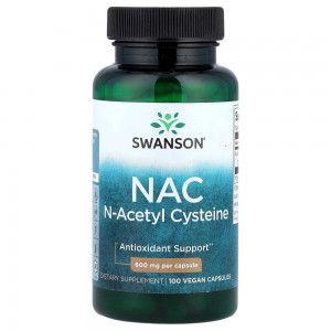 NAC N-Acetyl L-Cysteine 600мг (100капс)