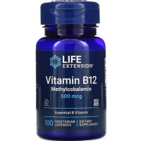 Vitamin B12 I 500 mcg (100пастилок)