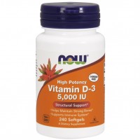 Vitamin D-3 5000 IU (240капс)