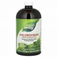 Chlorofresh жидкий хлорофилл, с ароматом мяты (473мл)