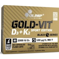 Gold Vit D3 + K2 Sport Edition (60капс)