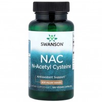 NAC N-Acetyl L-Cysteine 600мг (100капс)
